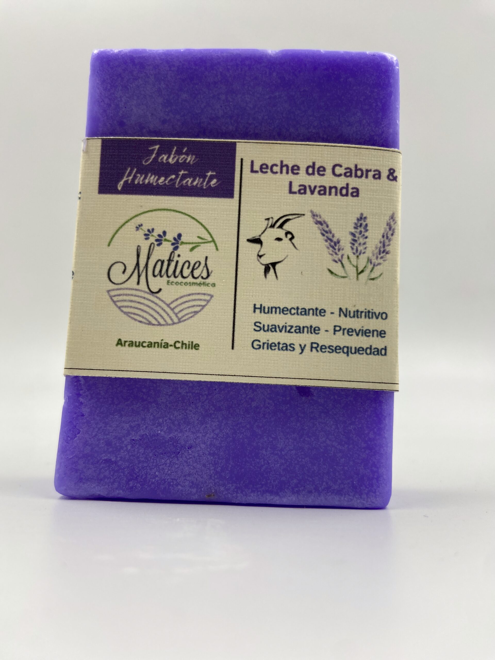 Jabón Humectante de Leche de Cabra & Lavanda
