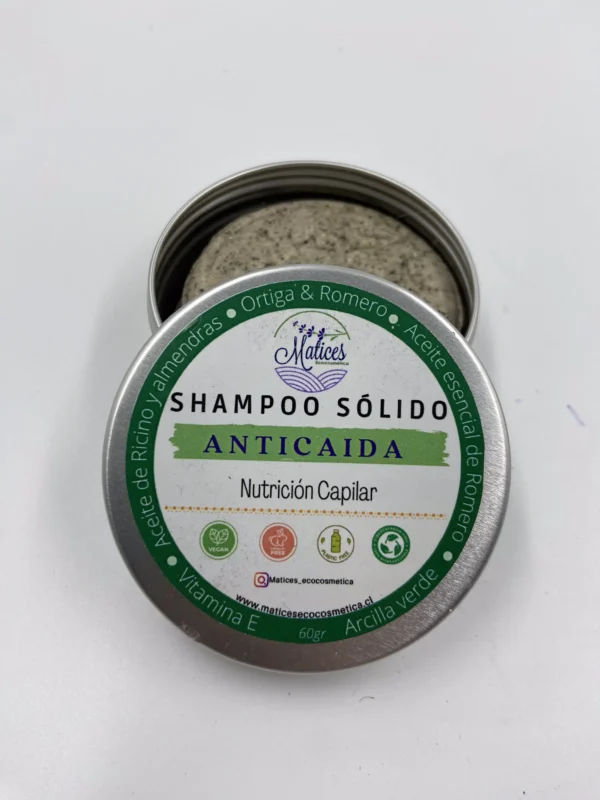 Shampoo Sólido Anticaída & Fortalecedor